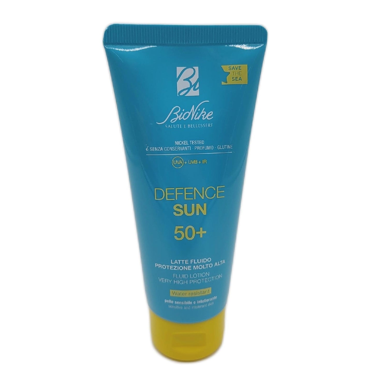 BioNike Defence Sun Sonnenmilch LSF 50+ für empfindliche und intolerante Haut mit