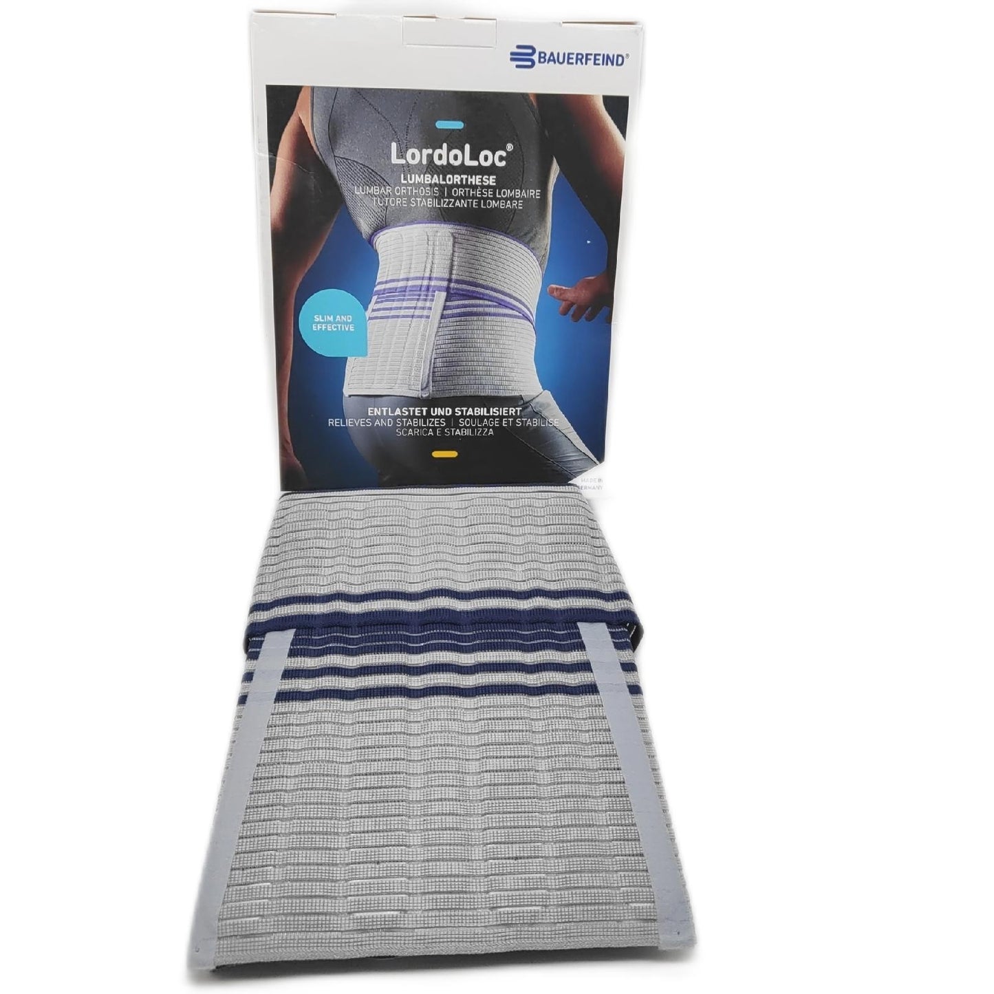 Bauerfeind Lendenstützgürtel Rückenbandage LordoLoc Titan Größe 3