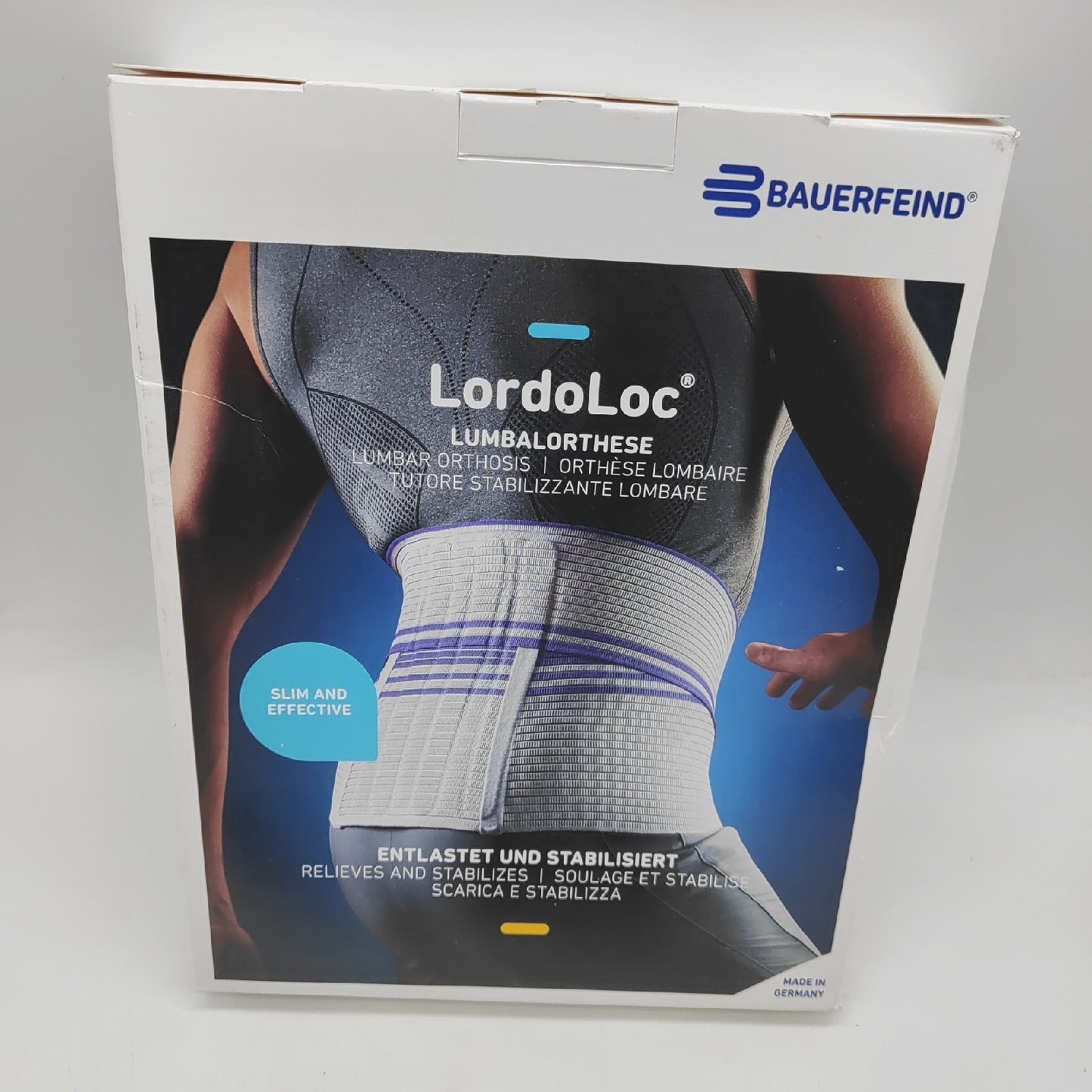 Bauerfeind Lendenstützgürtel Rückenbandage LordoLoc Titan Größe 3
