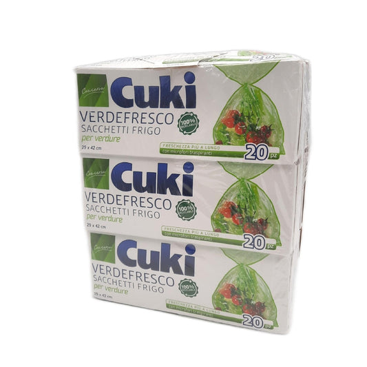 Cuki Verdefresco Kühltaschen 29 X 42 cm 6 Packungen à 20 Stück 810 g (11,76)