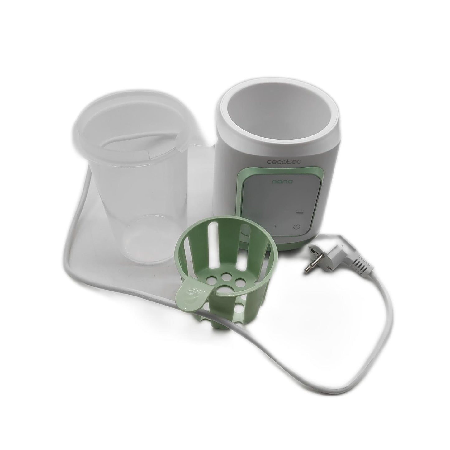 Cecotec Flaschenwärmer Babybedarf Nana BabyCare Single BottleWarmer 4 Modi komfort