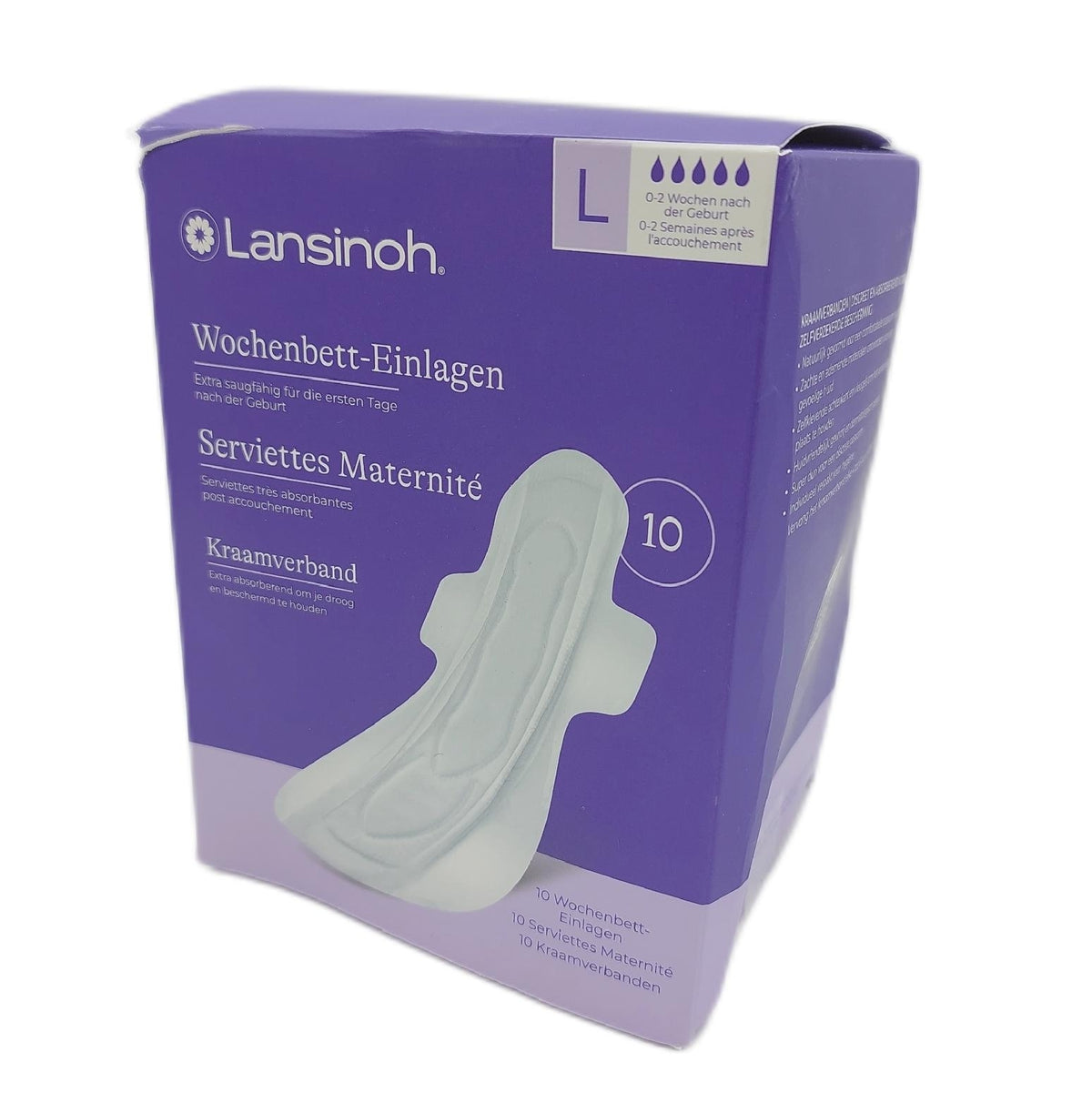 Lansinoh Einlagen Damenhygiene Wochenbett Hygiene Einlagen extra saugfähig stark