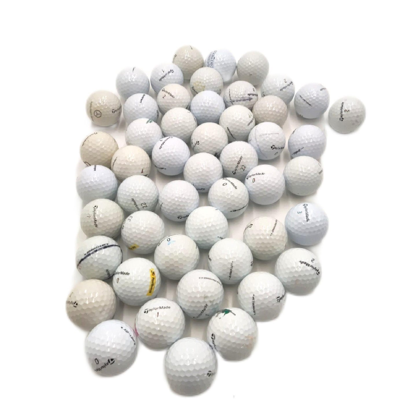 50 Taylor Made Golf Bälle Clearance Mix