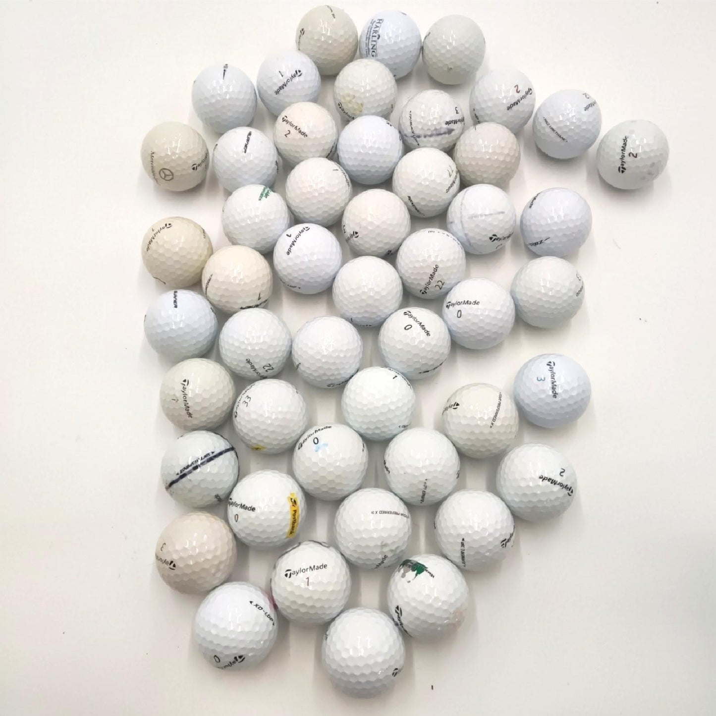 50 Taylor Made Golf Bälle Clearance Mix
