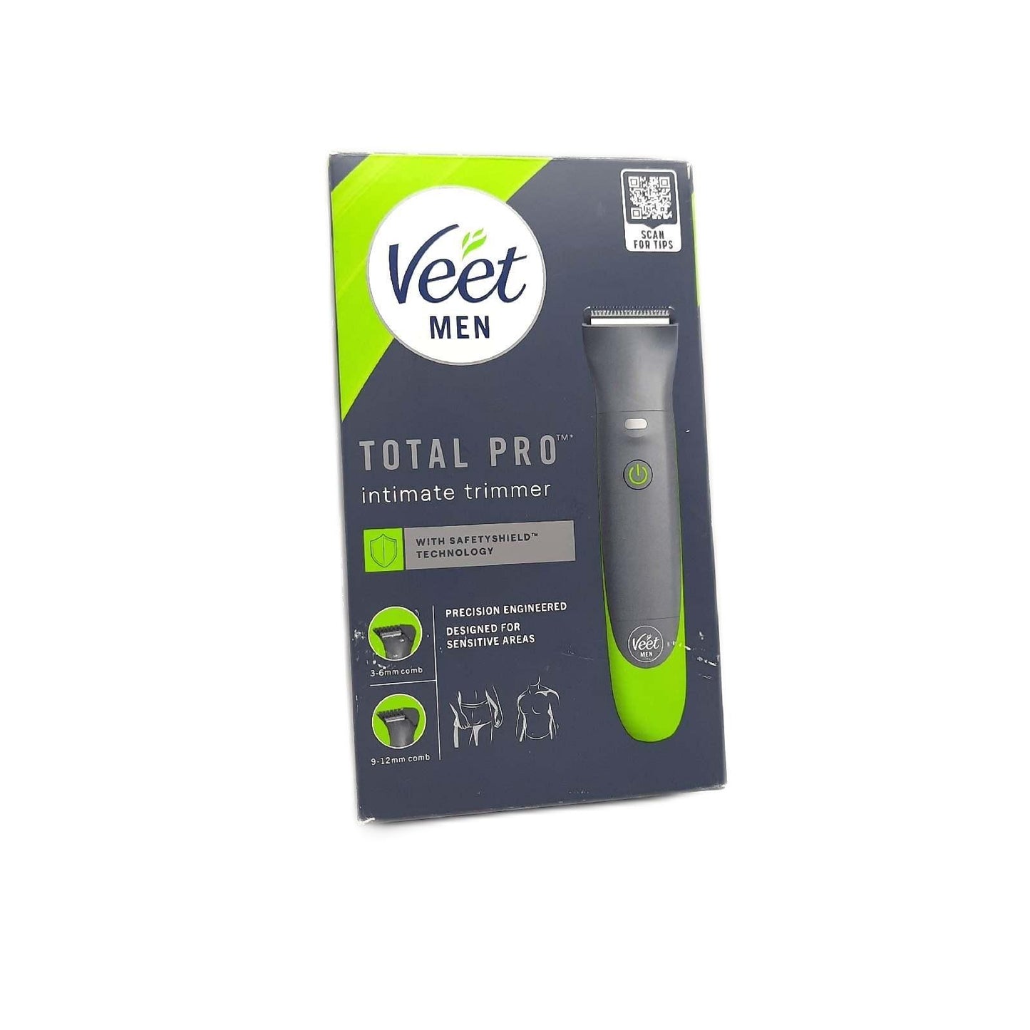 Veet Total Pro Recortadora para partes Ãntimas Maquina de Afeitar Hombre Mens'