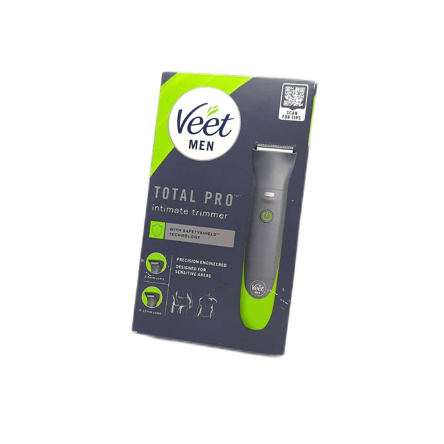 Veet Total Pro Recortadora para partes Ãntimas Maquina de Afeitar Hombre Mens'