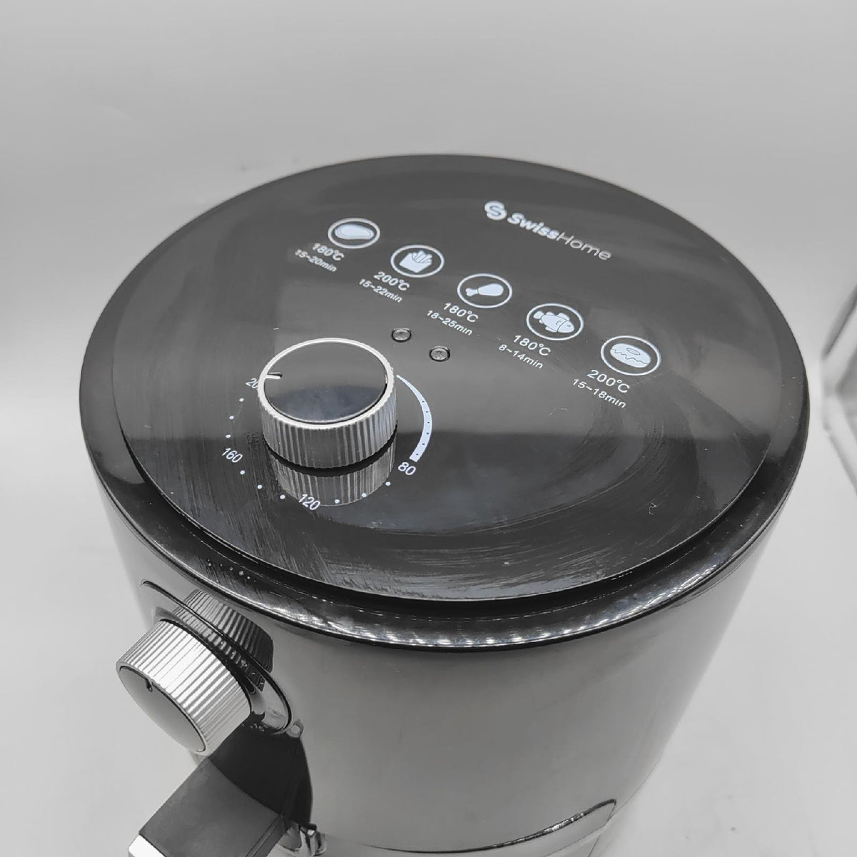 Z SwissHome Luftfritteuse Küchengeräte SH 6653 gesundes Kochen vielseit