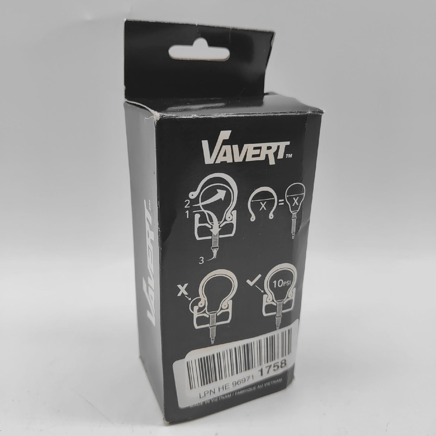 Vavert Fahrradschlauch Fahrradteile 700 x 2532C langlebig flexibel schwarz geeignet