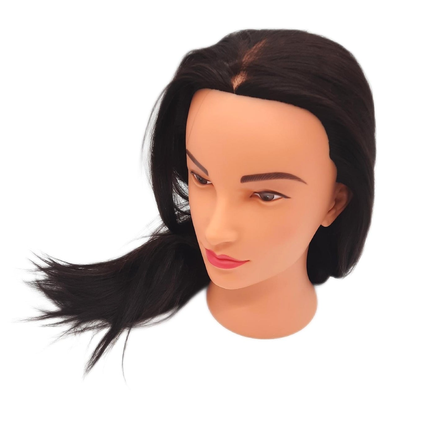 Hairingrid Mannequin Kopf Frisierkopf Trainingskopf 66 71 cm Kunsthaar Halterung