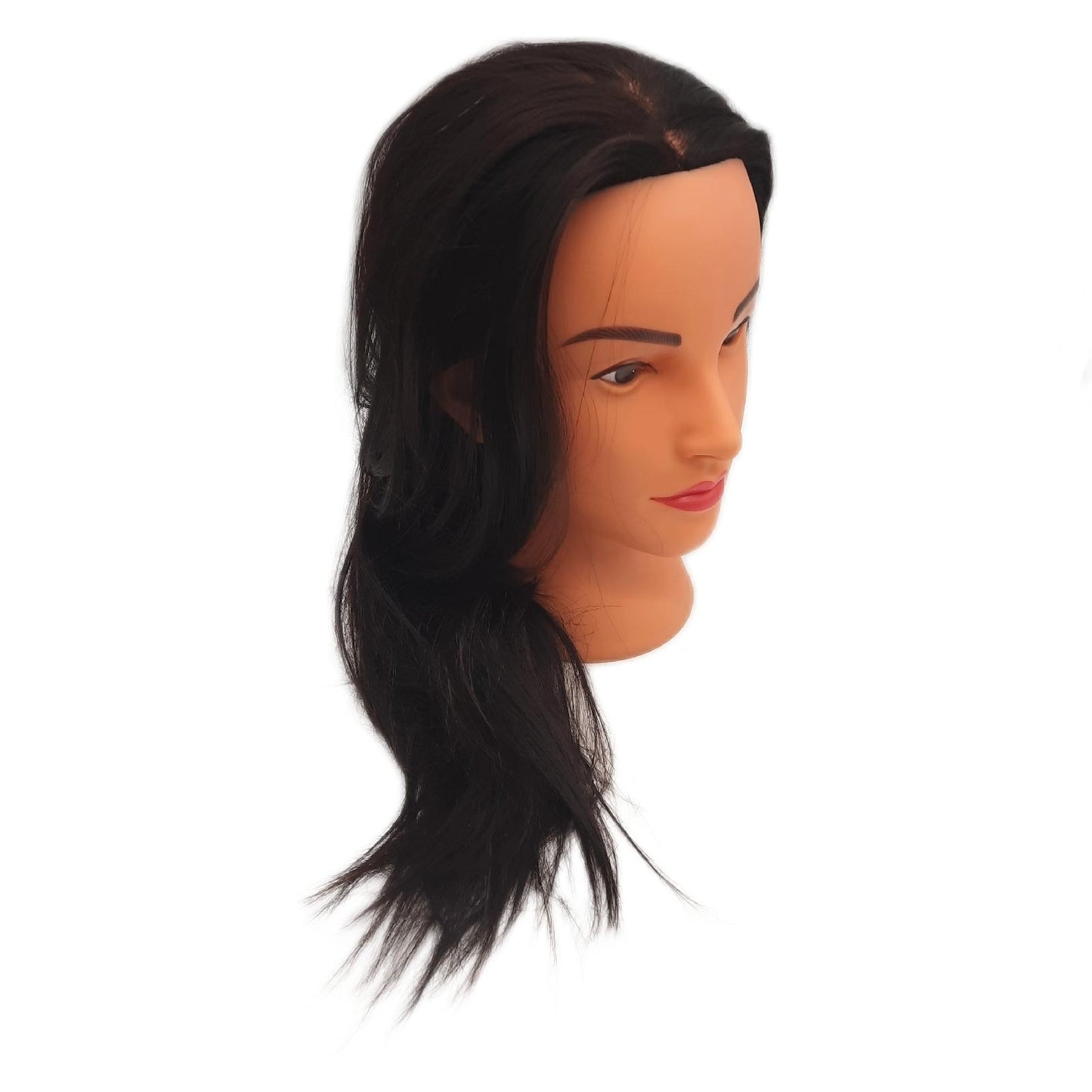 Hairingrid Mannequin Kopf Frisierkopf Trainingskopf 66 71 cm Kunsthaar Halterung
