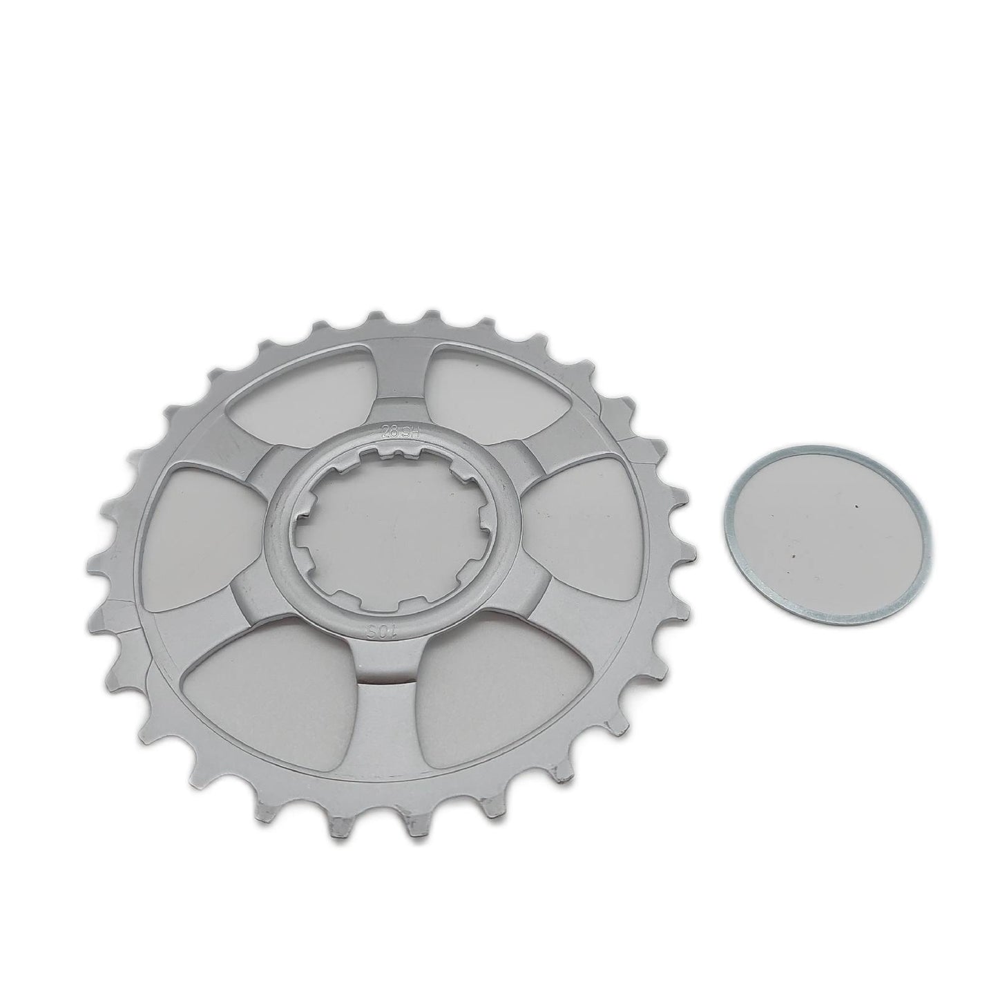 MIC Ritzel Fahrradteile Scheibe 28 Zähne 10V Antrieb passend Cricket kompatibel langlebig robust