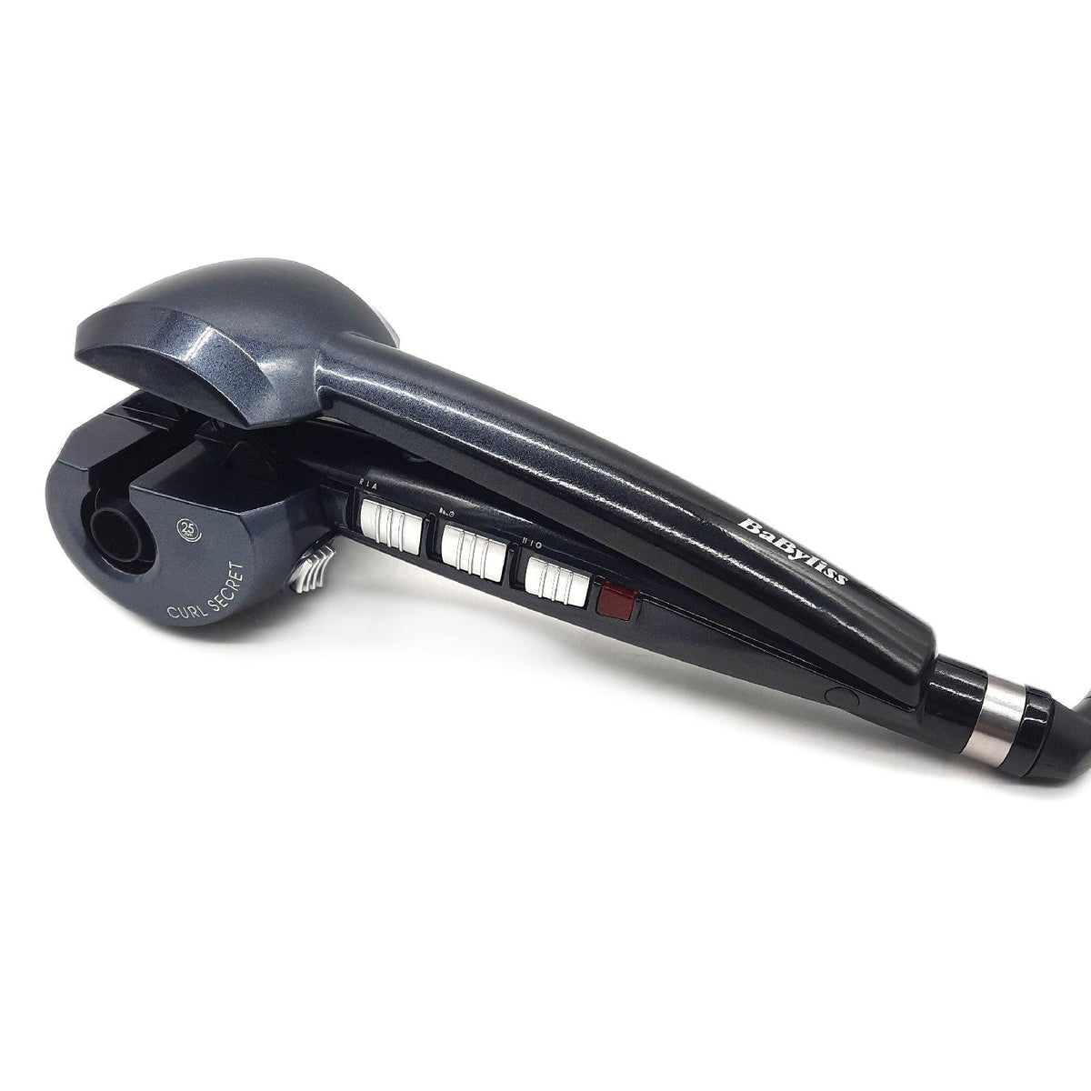 BaByliss Curl Secret - Ionic 2 Automatischer Lockenstab  2 austauschbare Aufsätze  Temperaturen von 190-230°C  schwarz  25-35mm Durchmesser  C1300E