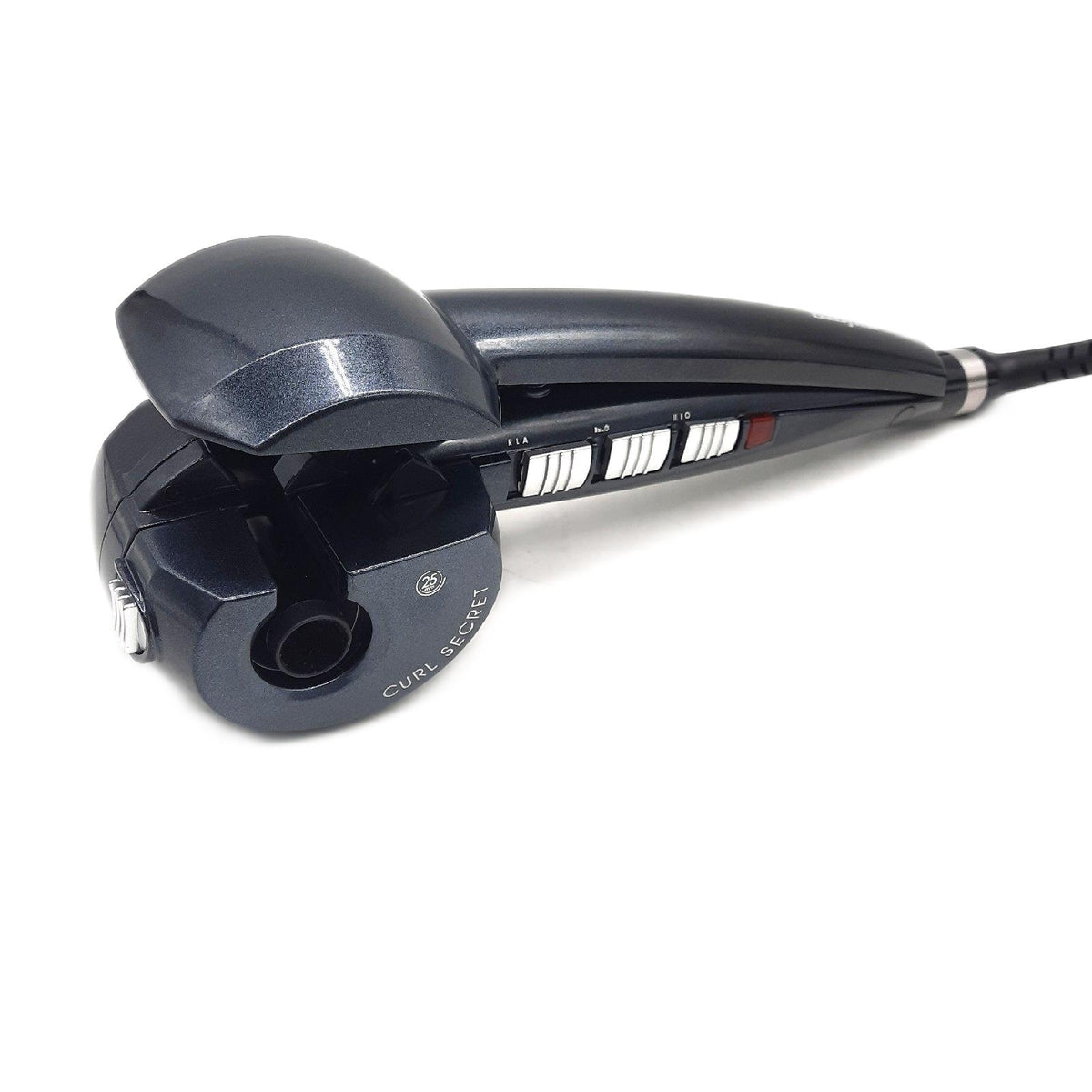 BaByliss Curl Secret - Ionic 2 Automatischer Lockenstab  2 austauschbare Aufsätze  Temperaturen von 190-230°C  schwarz  25-35mm Durchmesser  C1300E