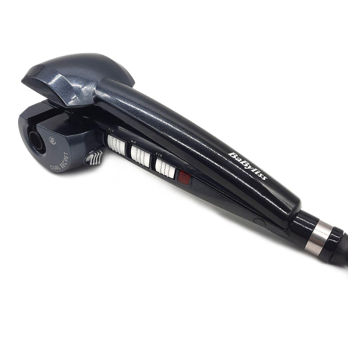 BaByliss Curl Secret - Ionic 2 Automatischer Lockenstab  2 austauschbare Aufsätze  Temperaturen von 190-230°C  schwarz  25-35mm Durchmesser  C1300E