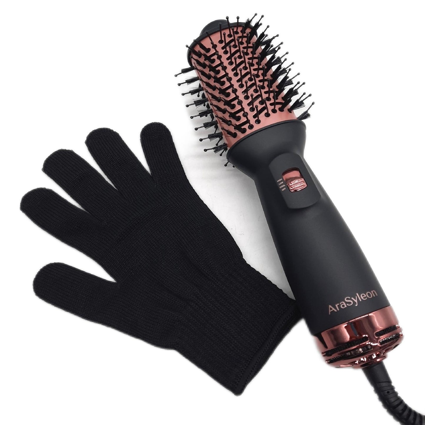 AraSyleon Haartrocknerbürste Haarpflege Styling Reisehaartrocknerb