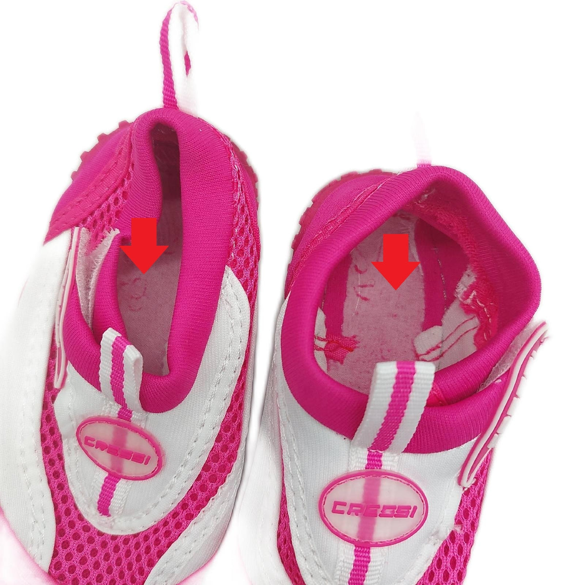 CRESSI Coral JR Pink White Schuhe Gr 26 ohne Einlagen