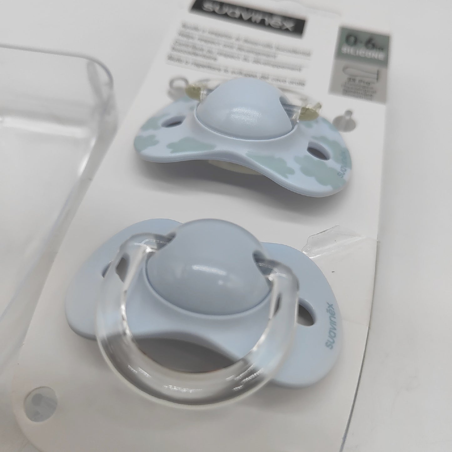 Suavinex Schnuller Babys Schnuller Beruhigungshilfe Schritt 2er Pack 0 bis 6 Monate Beruhigung