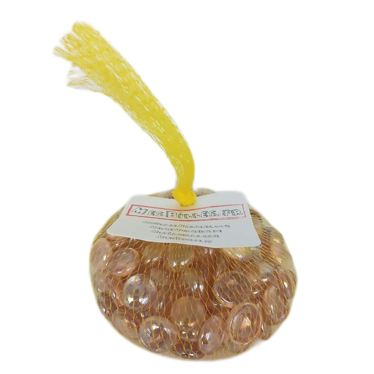 Mesbilles Murmeln Freizeitspiel Sammlerobjekt Glasrolle 20 mm rosa Gymnastik Spaß Spielen