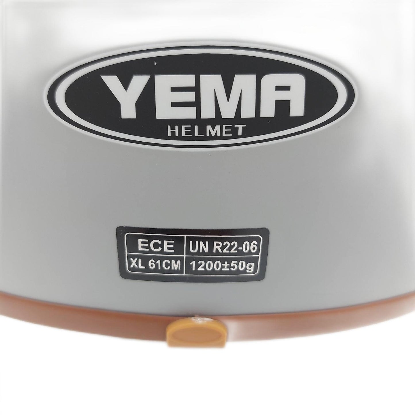 YEMA Helm Jethelm Motorradhelm DW 631 Moped für Herren Damen Grau Stabilität Sicherheit