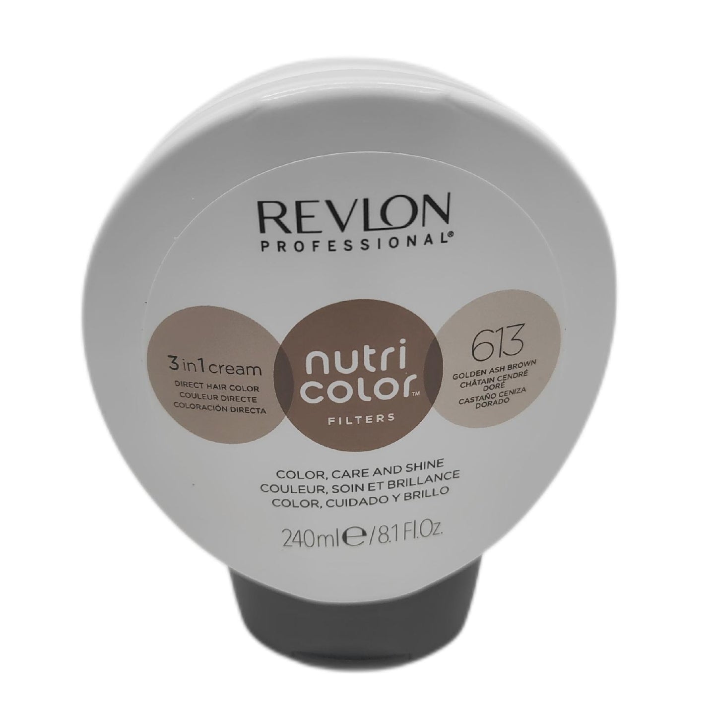 REVLON PROFESSIONAL Nutri Color FILTER ? TÖNUNGSFILTER 613 Dunkelblond Asch