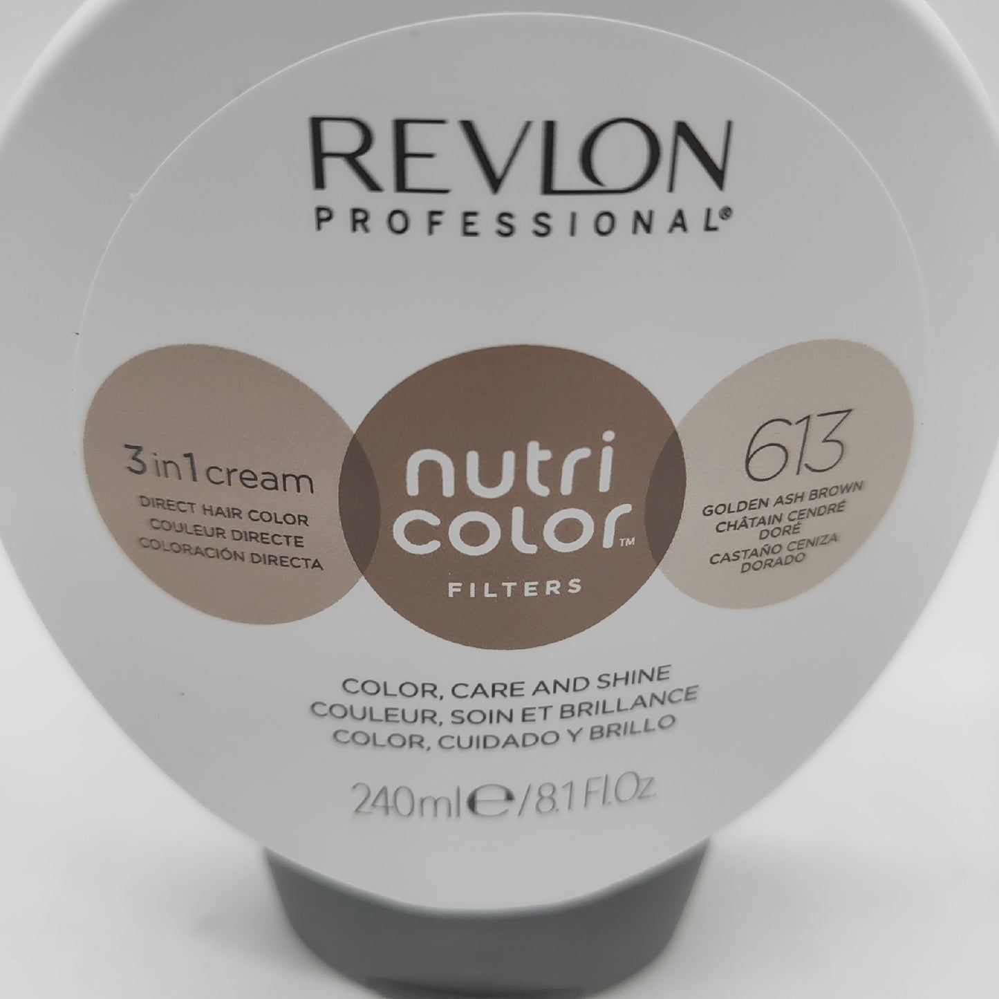 REVLON PROFESSIONAL Nutri Color FILTER ? TÖNUNGSFILTER 613 Dunkelblond Asch