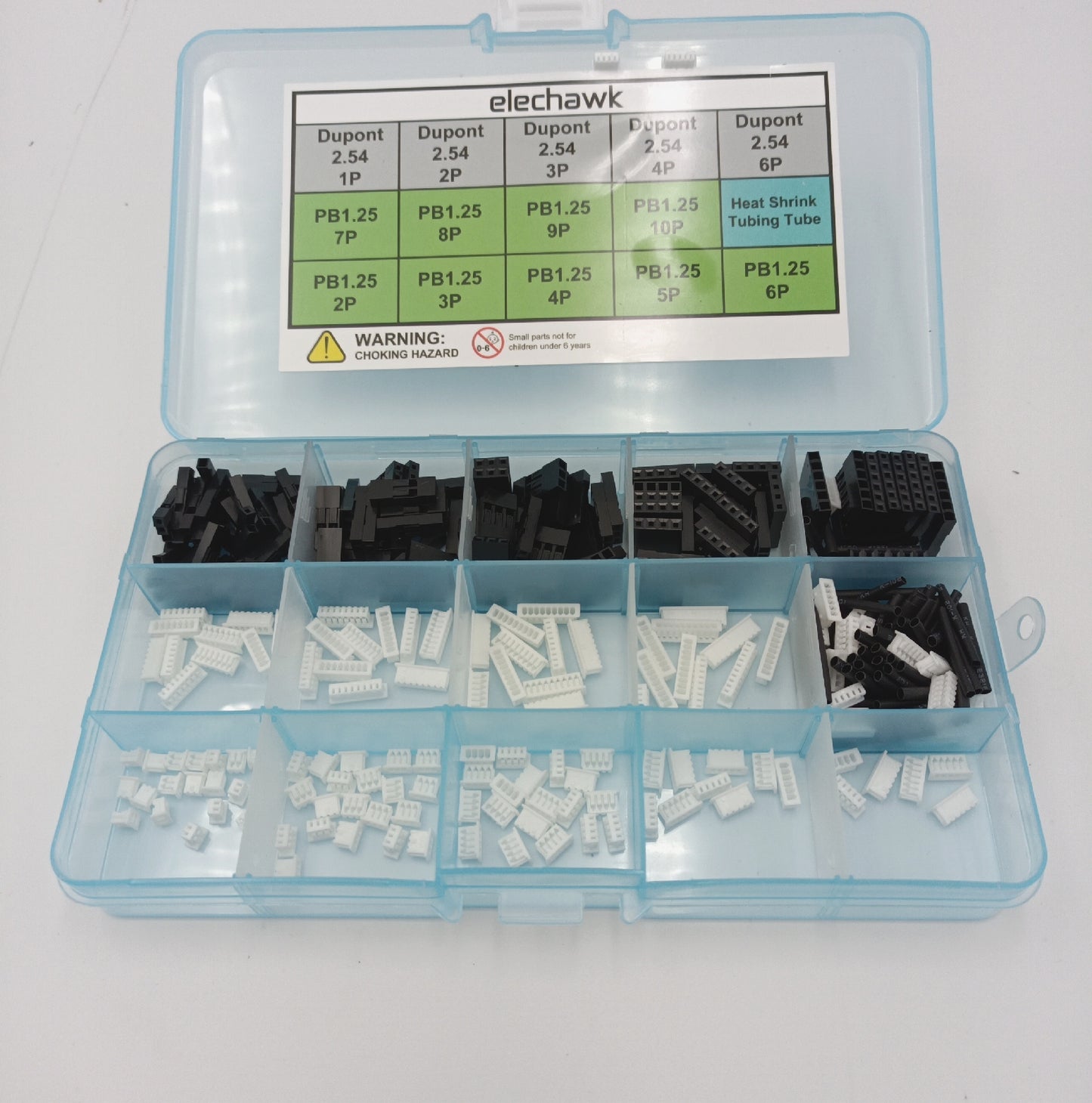 Steckverbinder- und Kabelk  PB1.25 auf 254 mm DP kompatibel m  Molex-Steckverbindern