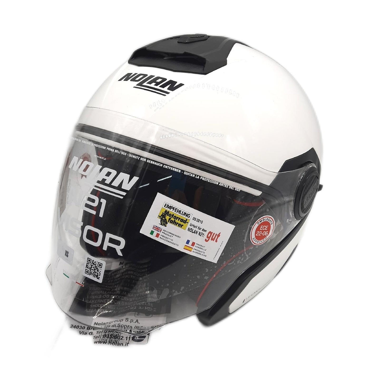 Nolan Fahrradhelm Helm Schutz N21 Visier 06 Classico 305 XS Sport Sicherheit