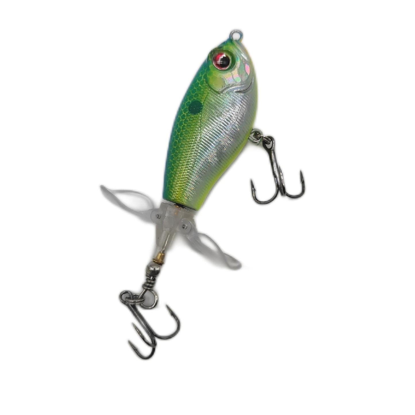 TRUSCEND Angelköder Köder Angelzubehör Set Topwater Köder Angeln Hecht Zander