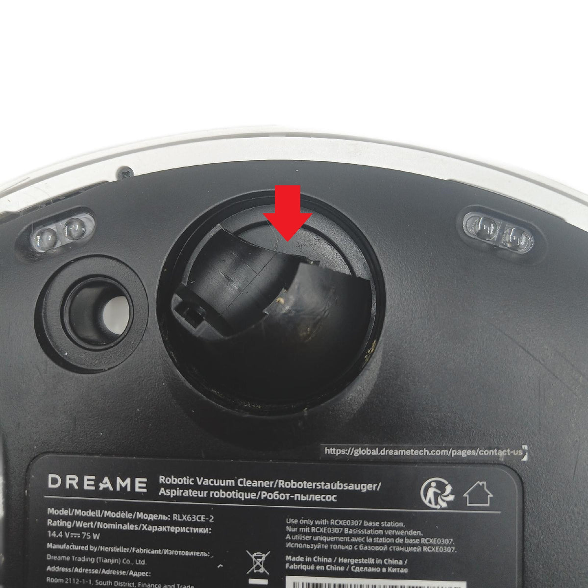 Dreame X40 Ultra Complete Robotersauger mit abnehmbarem Wischmop - Unvollständig