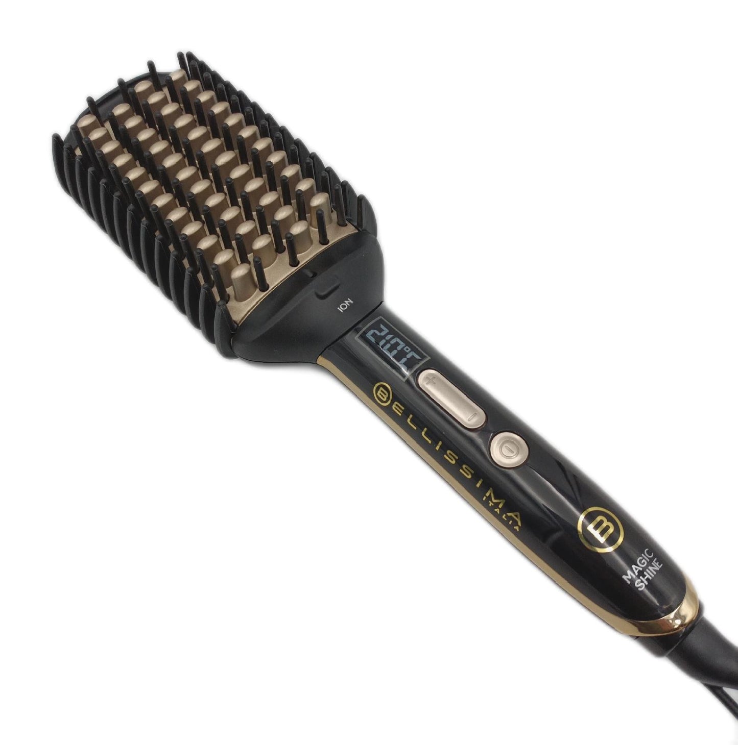 Bellissima Glättbürste Haarpflege Elektrische Glättbürste Magic Shine Styling