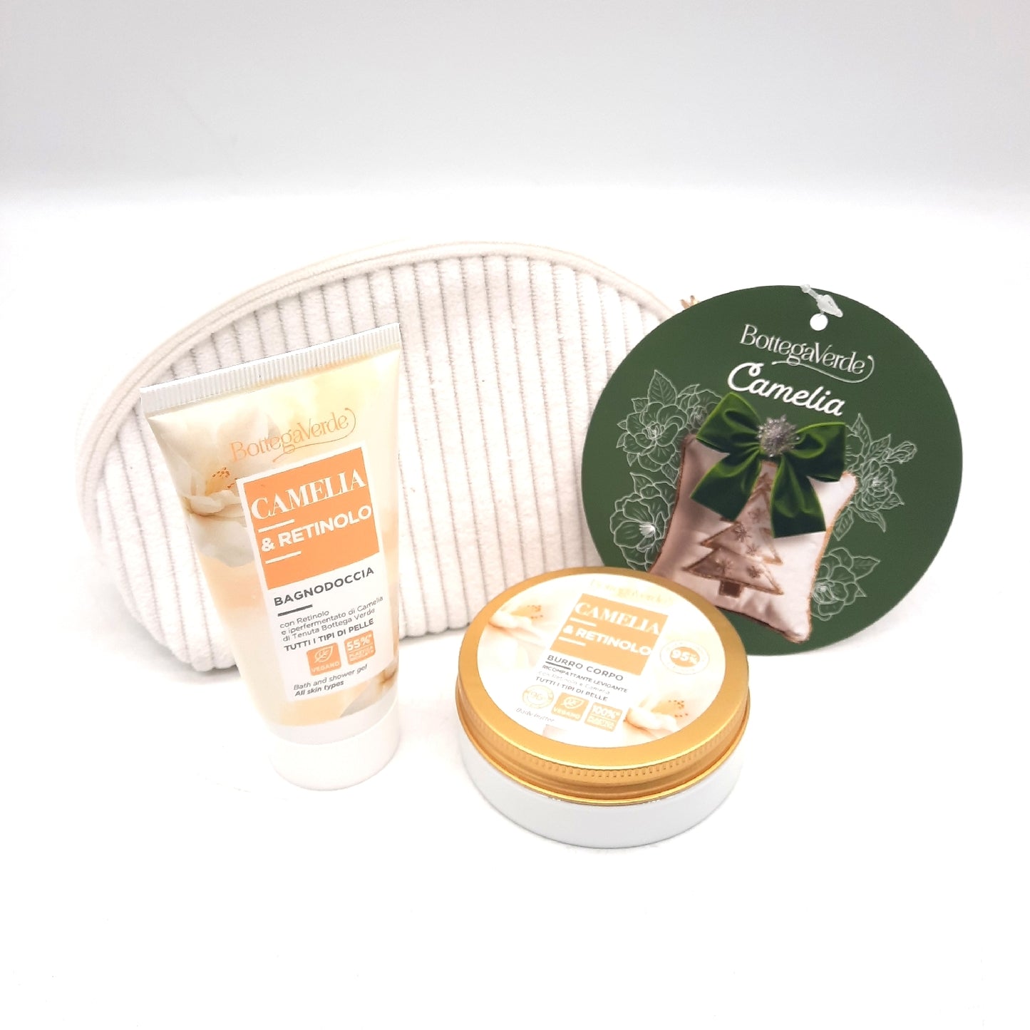 Bottega Verde Geschenkset Körperpflege Kosmetik Kamelie Retinol Pflegendes Geschenkset
