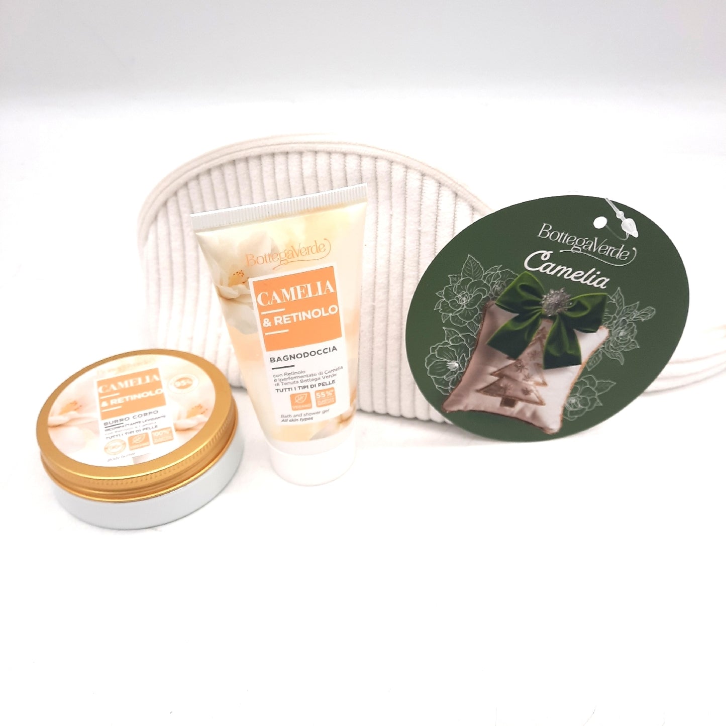 Bottega Verde Geschenkset Körperpflege Kosmetik Kamelie Retinol Pflegendes Geschenkset