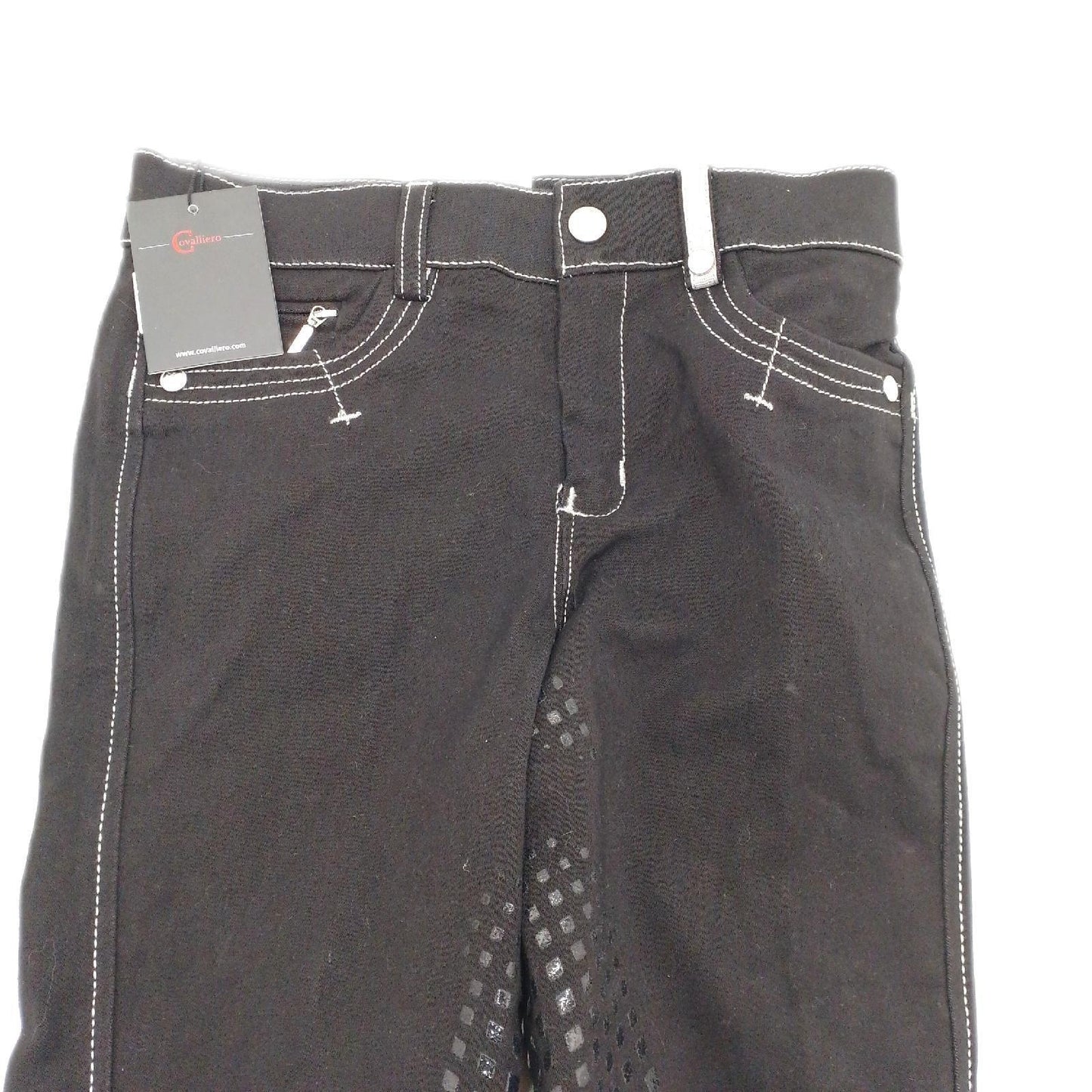 Covalliero Reithose Kinderbekleidung Basic Plus Schwarz 146 EU Komfort