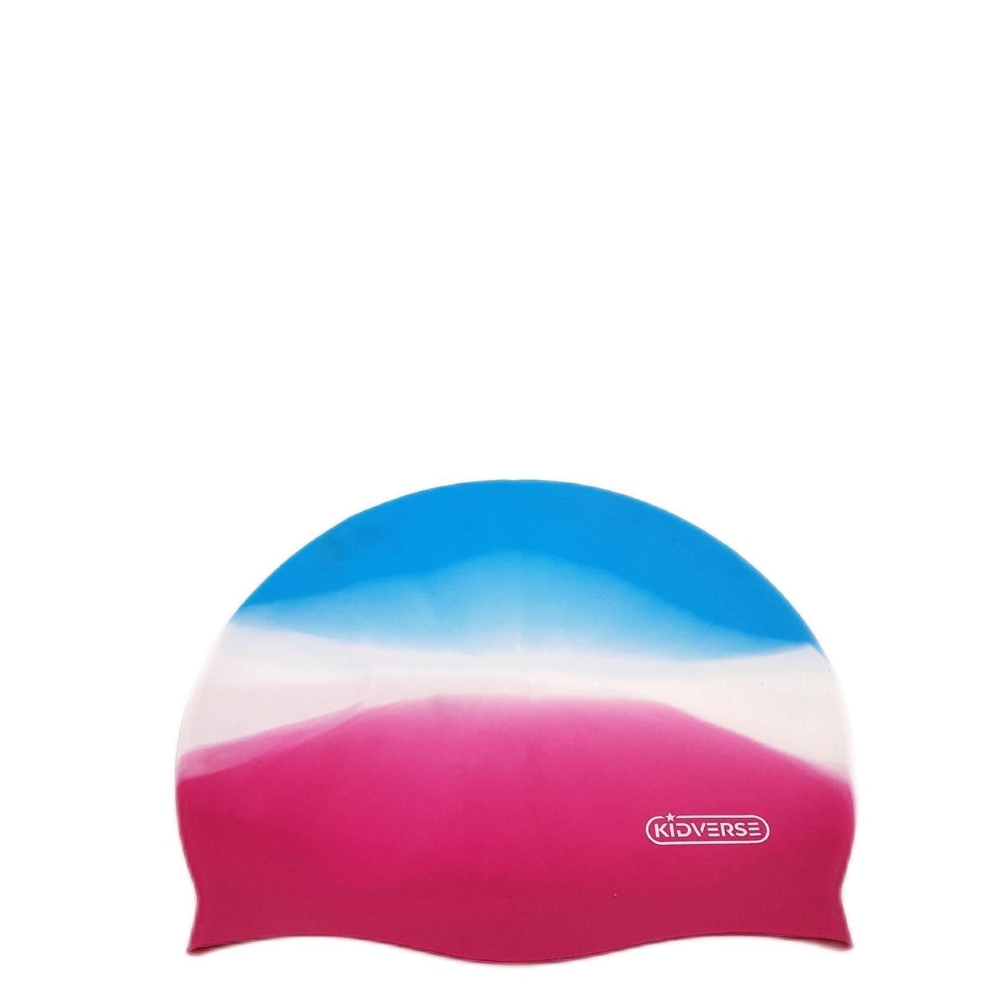 KIDVERSE Badekappe Kinder wasserdicht - Schwimmhaube Kinder mit Anti-Rutsch-Noppen - Badekappen für Schwimmer mit UV Schutz - Schwimmhaube Mädchen - Reißfeste Badehauben in verschiedenen Größen