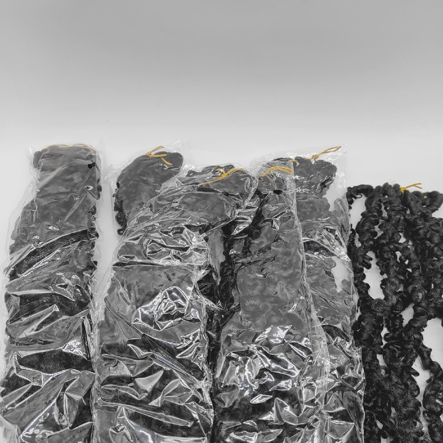 Xtrend Haarverlängerung Haarpflege 24 Zoll Butterfly Locs 6 Pack Schwarz
