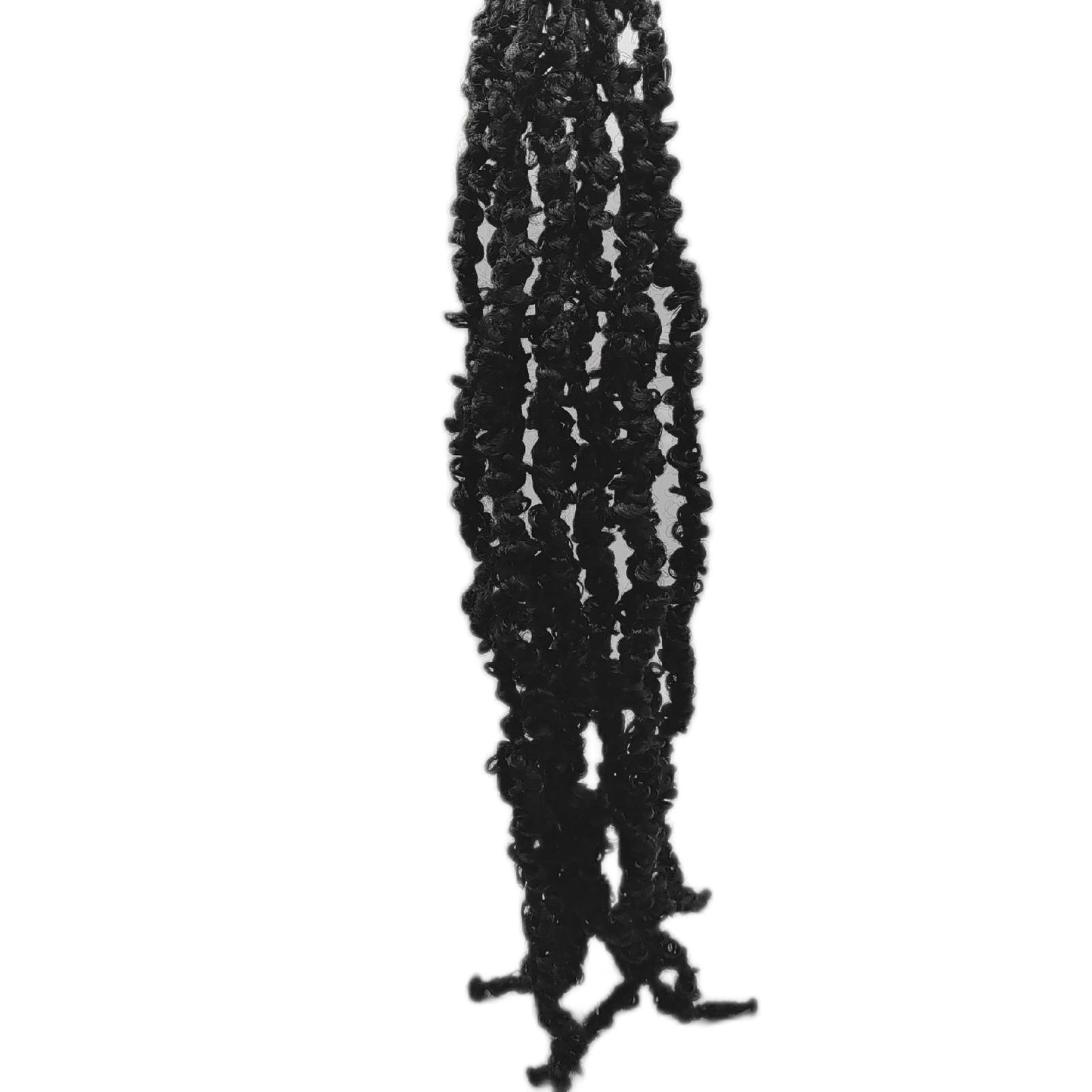 Xtrend Haarverlängerung Haarpflege 24 Zoll Butterfly Locs 6 Pack Schwarz