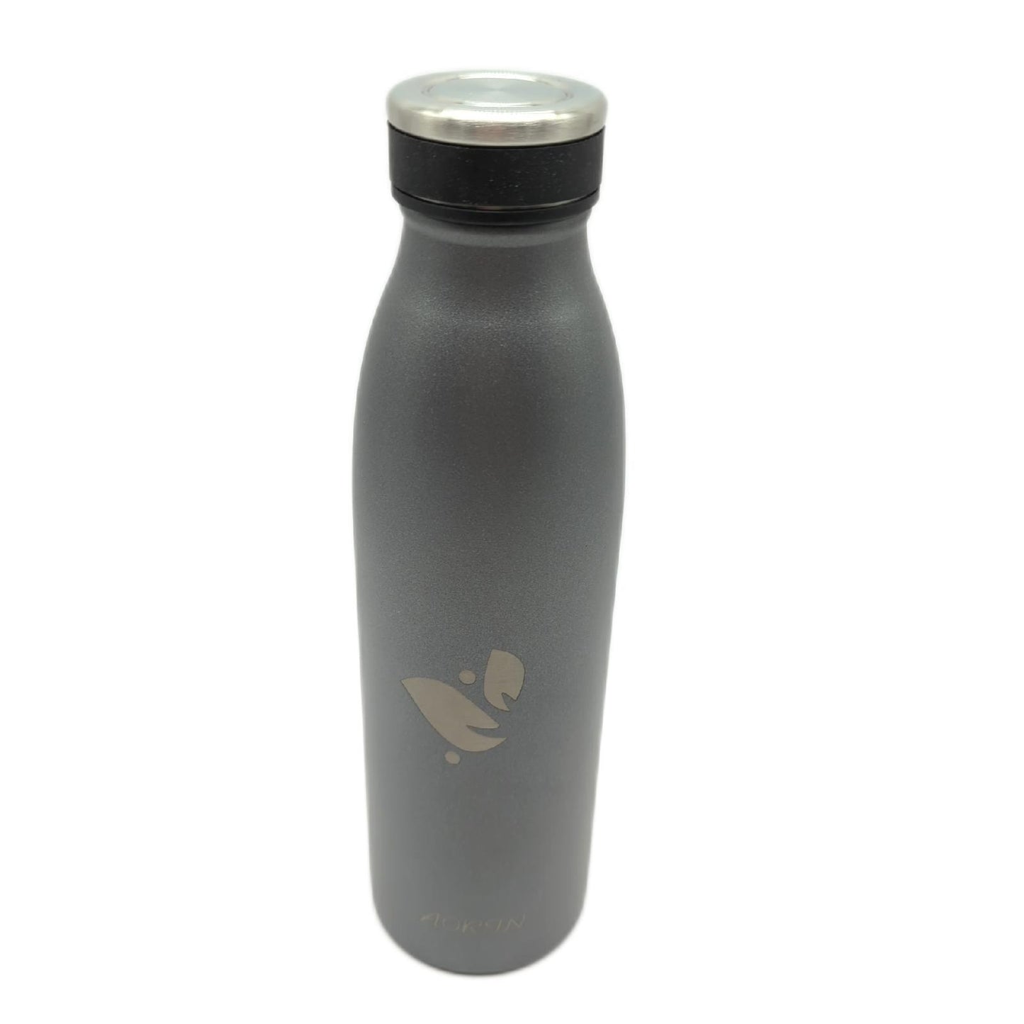 AORIN Trinkflasche Wasserflasche Edelstahl 500ML BPA Frei Sport Fitness langlebig dicht