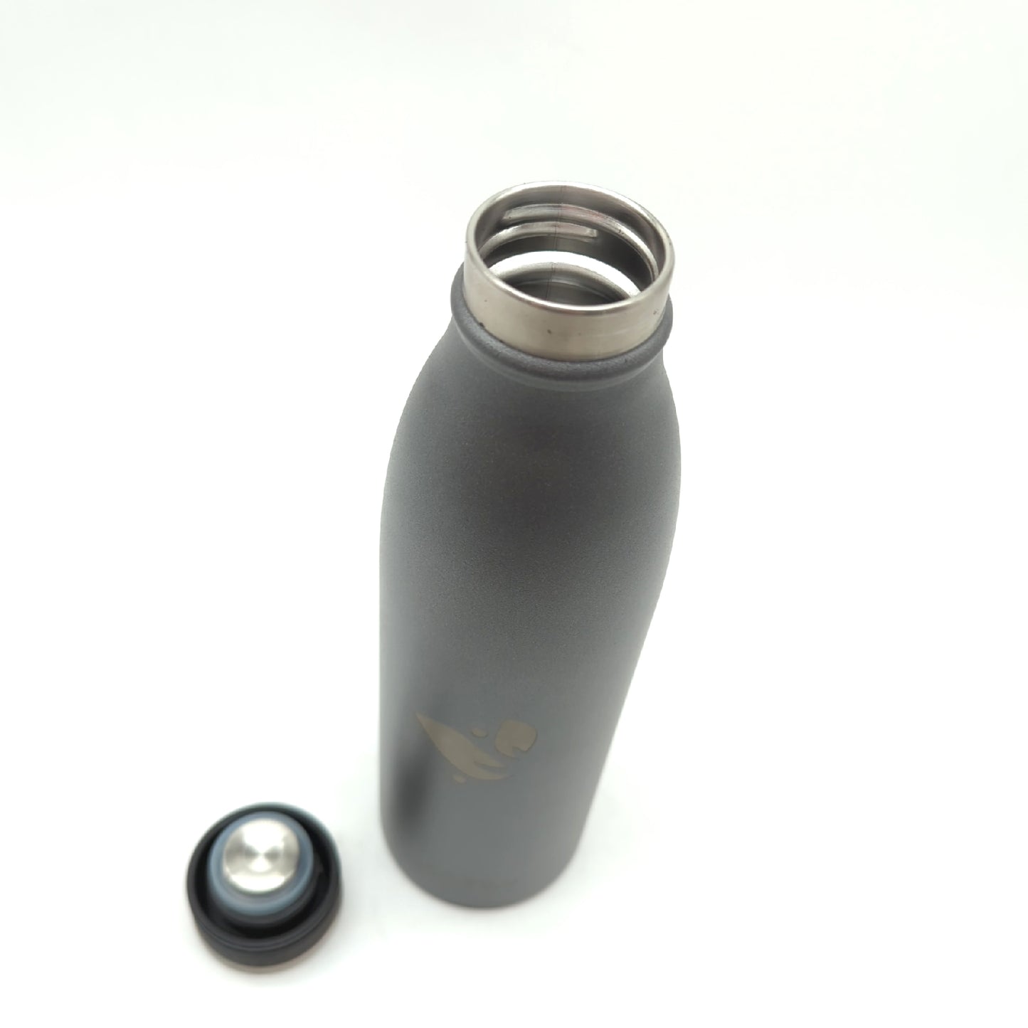 AORIN Trinkflasche Wasserflasche Edelstahl 500ML BPA Frei Sport Fitness langlebig dicht