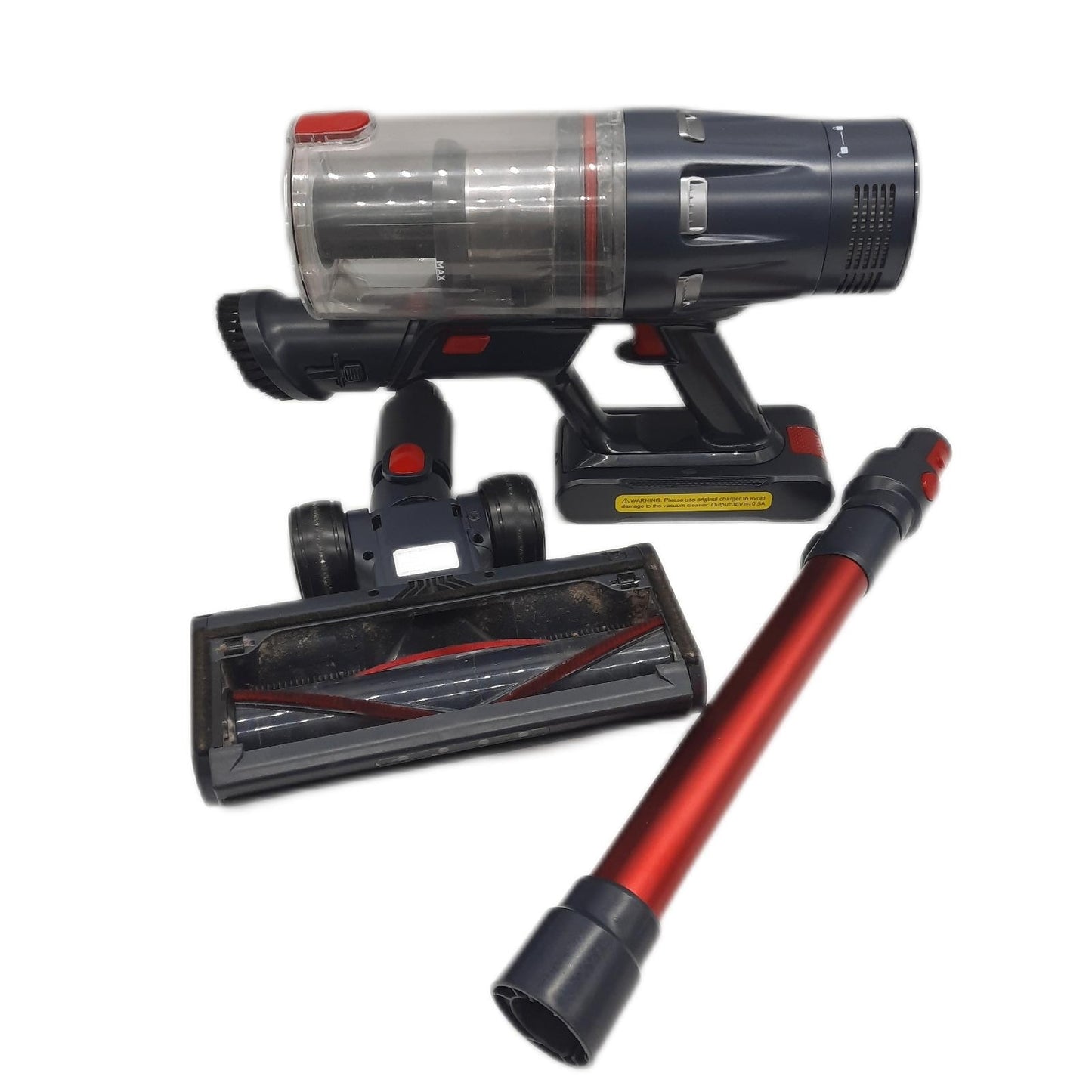 INTETURE Akku Staubsauger,45KPa550W60Min Staubsauger Kabellos wandmonti - Defekt