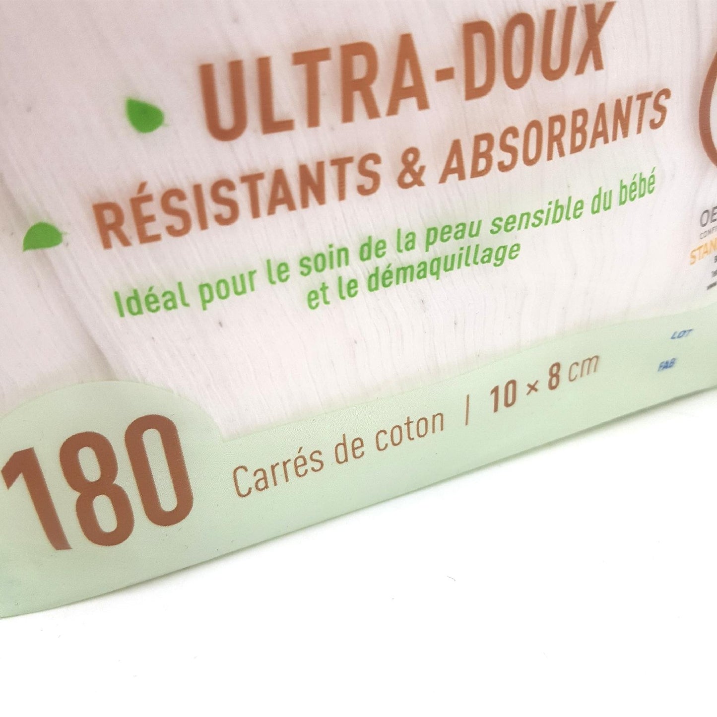 Urgo Wattepads Kosmetik Baumwolle Ultraweiche Absorbierend OEKO TEX Qualität weich