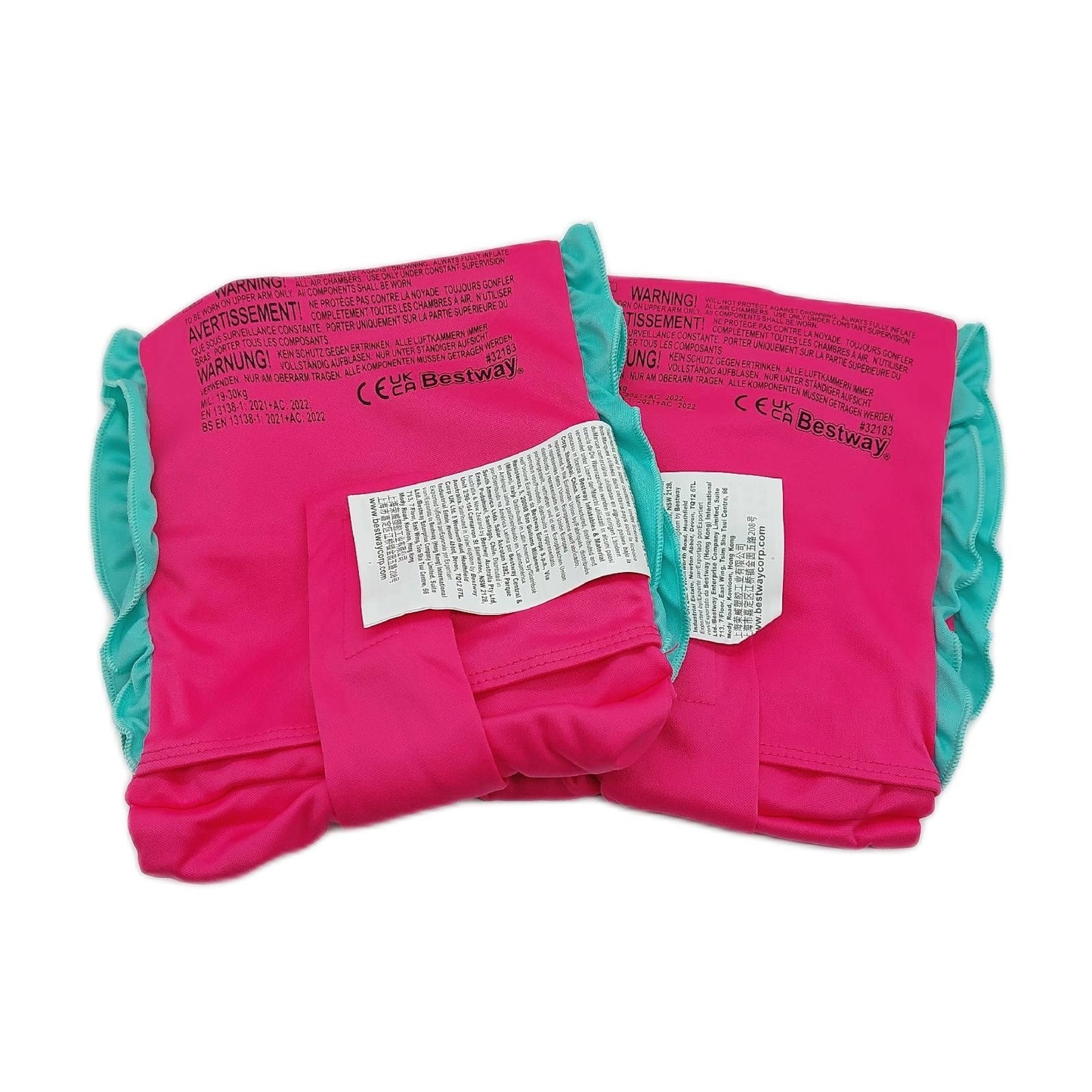 Bestway Schwimmflügel Wassersicherheit Swim Safe ABC Textilbezug Stufe C 3 6 Jahre