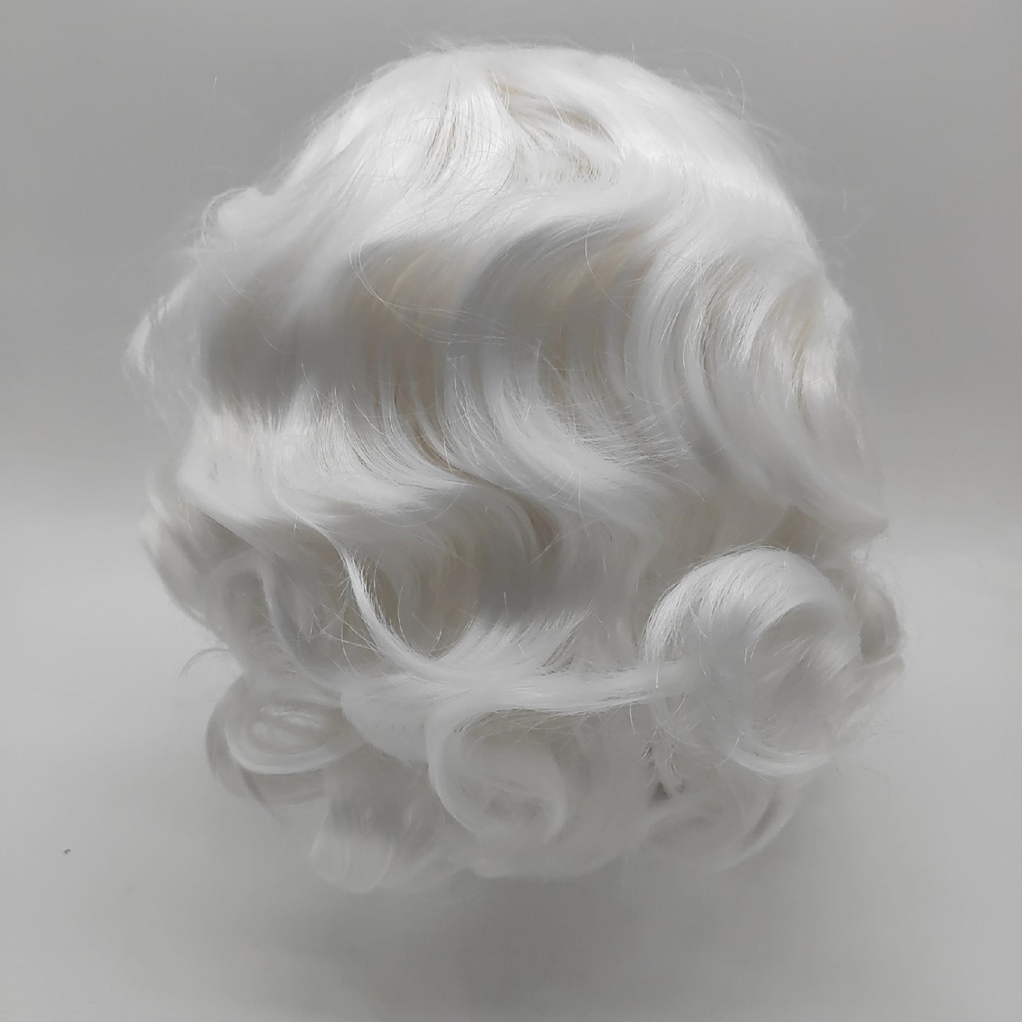 Siudus Perücke Damen Haare Vintage Stil 1920er Jahre Kurz Lockige Wellen Frisur