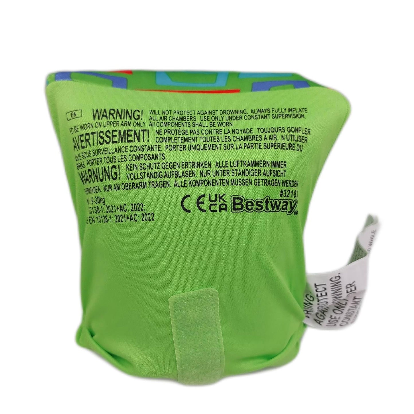 Bestway Schwimmflügel Wassersicherheit Swim Safe ABC Textilbezug Stufe C 3 6 Jahre