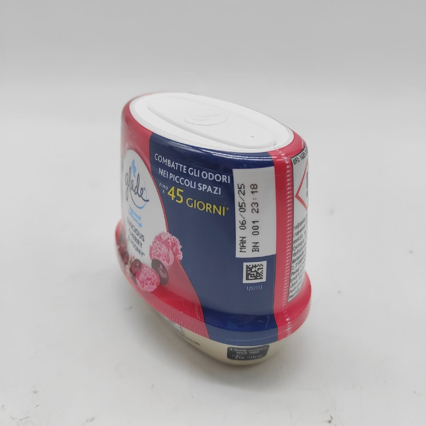 Glade Duftendes Duschgel Körperpflege Air Packung 8 x 180 Gramm Kirsch Pfingstrose