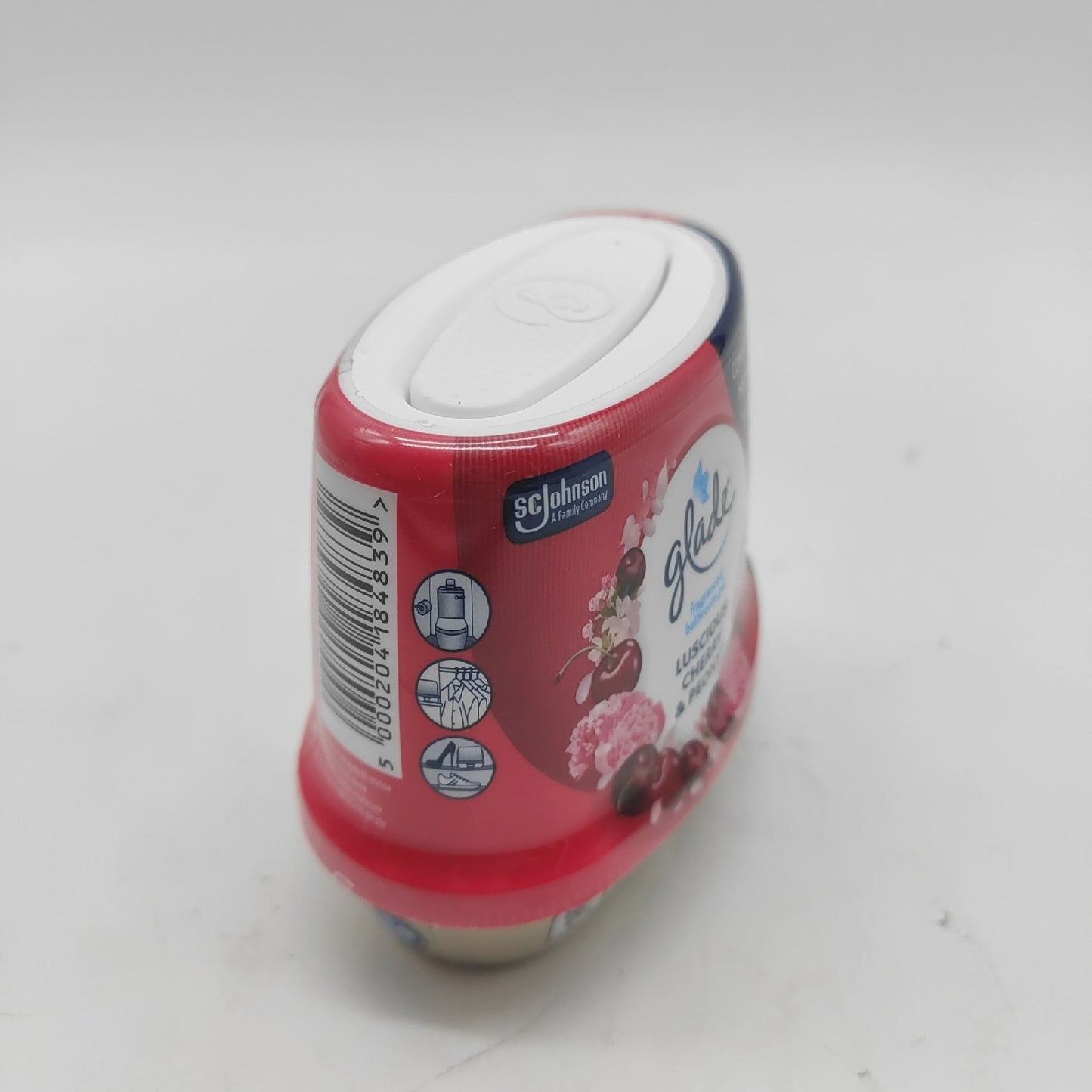 Glade Duftendes Duschgel Körperpflege Air Packung 8 x 180 Gramm Kirsch Pfingstrose