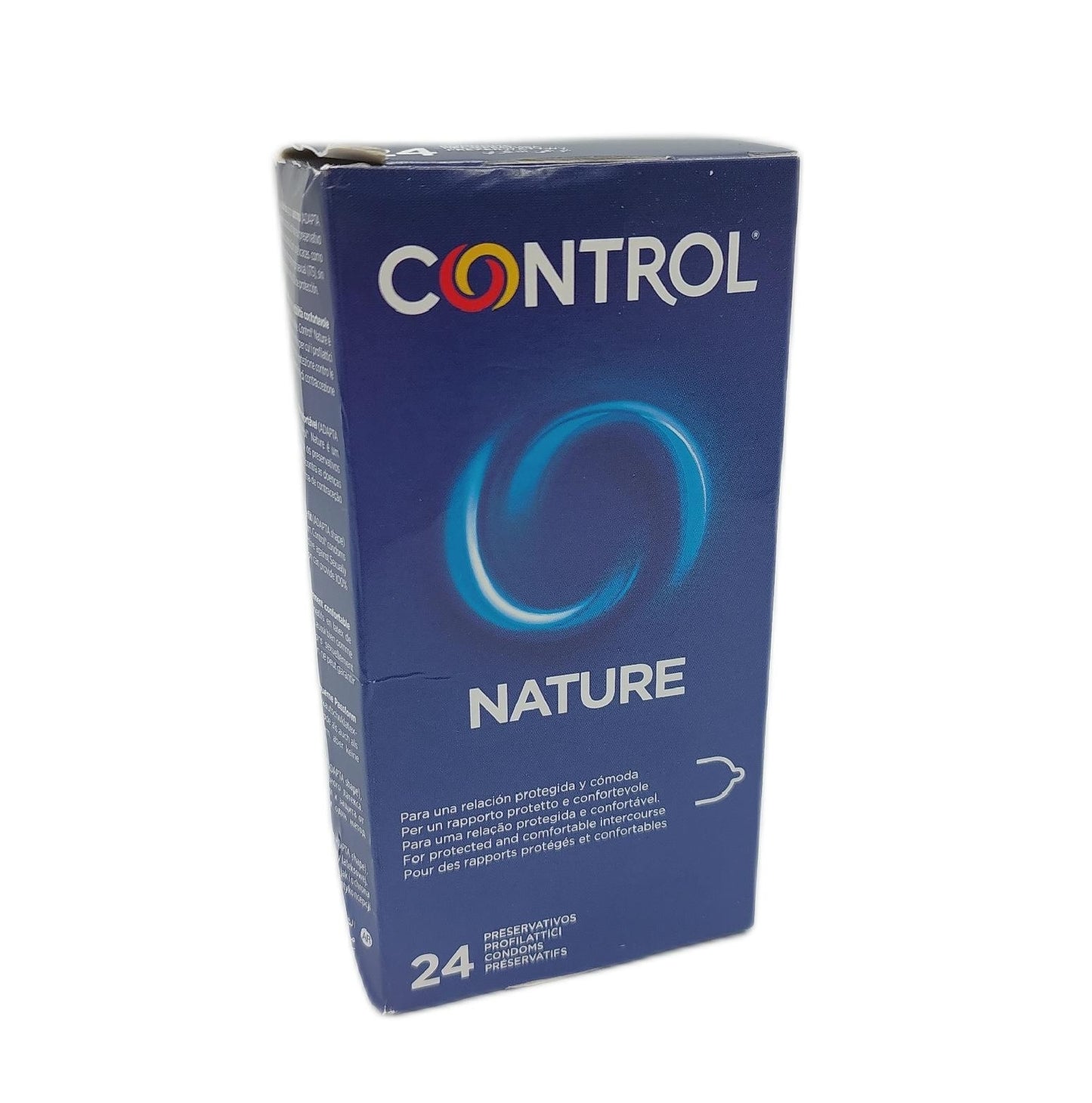 Control Nature Kondome Verhütung Elastische Naturlatex Kondome 24 Stück Sicher und Komfort