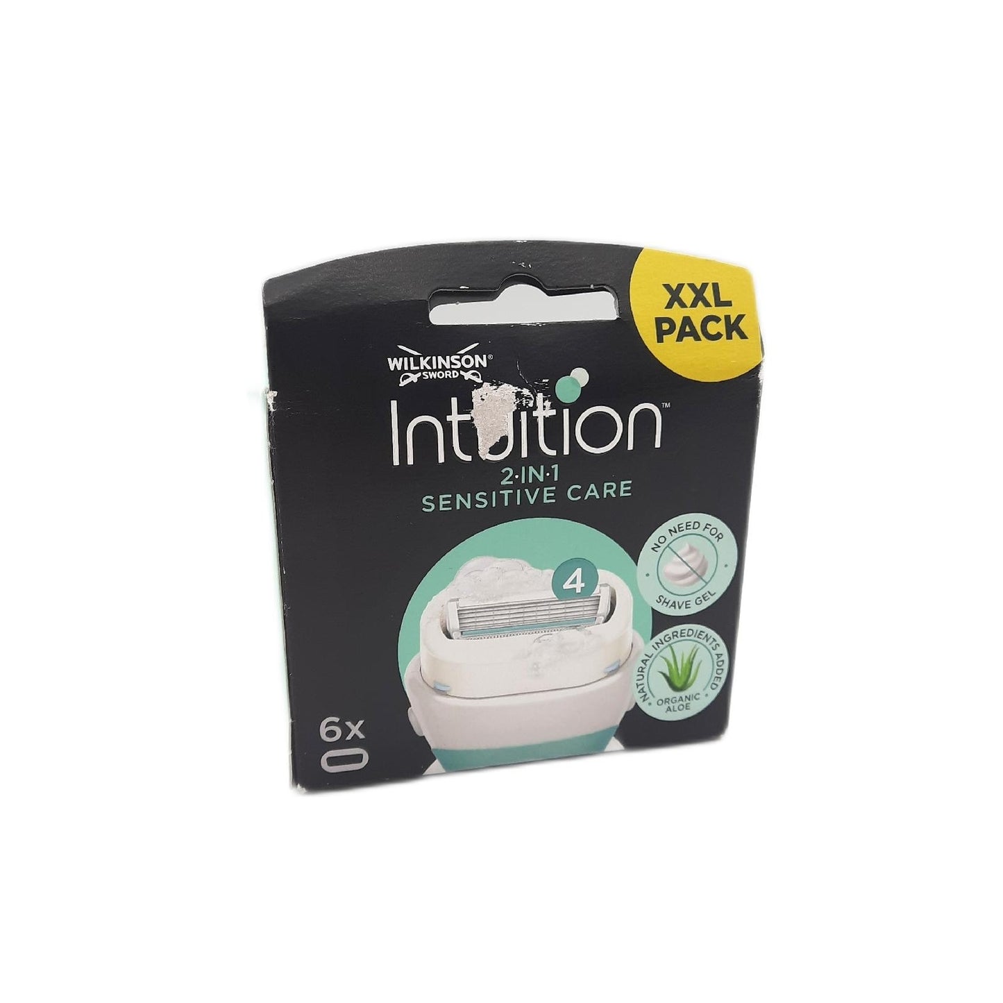 Wilkinson Sword Rasierklingen Rasurzubehör Intuition Sensitive Care x6 Klingenpackung