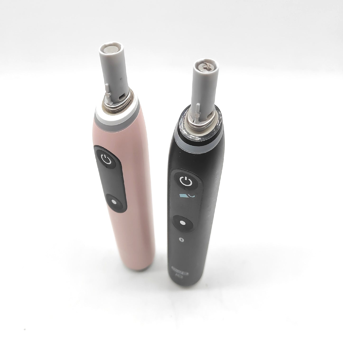 Oral B iO Elektrische Zahnbürsten 2 Stück Schwarz Rosa Griffe sc - Unvollständig