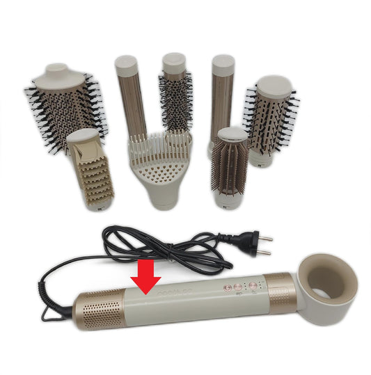 Cecotec Heissluftbuerste Haarpflege Bamba CeramicCare 9 Aufsa