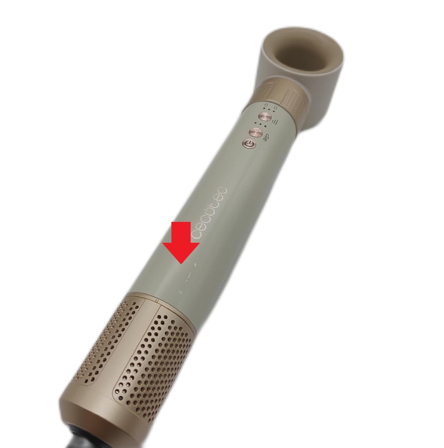 Cecotec Heissluftbuerste Haarpflege Bamba CeramicCare 9 Aufsa